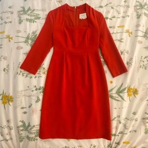 Kate Spade Sheila Sheath 3/4-Sleeve Dress